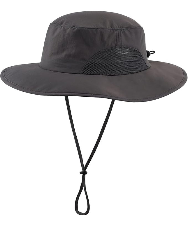 Home Prefer UPF50+ Mens Sun Hat Wide Brim Fishing Hat for Men UV Protection Womens Beach Bucket Hat for Golf Hiking Gardening