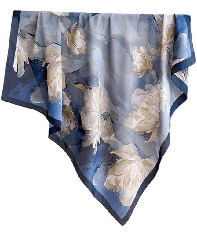 Headscarf Large Square Scarf 35" Fashion Scarves Silk Feeling Hair Wrapping Scarfs Hairscarf BA16