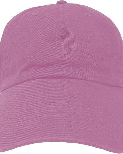 Glory Max 100% Cotton Baseball Cap Classic Plain Low Profile Golf Dad Hat Buckle Adjustable