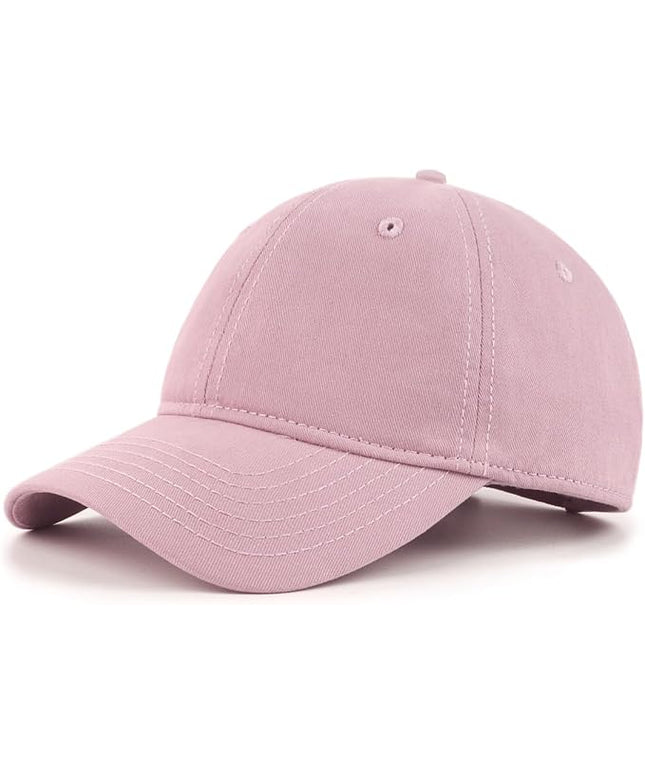 Zylioo XL XXL Oversize Baseball Cap, 100% Cotton Adjustable Dad Hat for Big Heads 23.5"-25.5", Soft Crown Large Size Cap