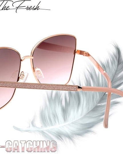 The Fresh Classic Crystal Elegant Women Beauty Design Sunglasses Gift Box
