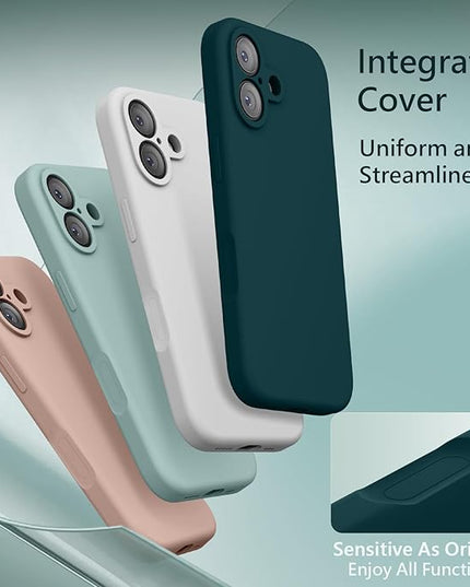 FireNova Magnetic for iPhone 17 Case, Compatible with MagSafe, [Integrated Silicone Camera Control Button] [Camera Protection] Anti-Scratch Microfiber Lining Phone Case, 6.3", Teal