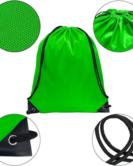 GoodtoU Drawstring Bags Bulk, 40 Pcs Draw String Bags Nylon Cinch Bag Gym Backpack String Bag Backpack, 20 Colors