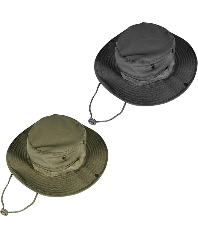 Sun Hats for Men Women Bucket Hat UPF 50+ Boonie Hat Foldable UV Protection Hiking Beach Fishing Summer Safari