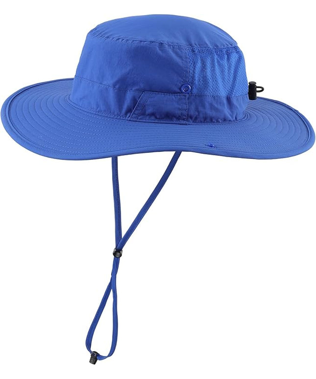 Connectyle Men's Sun Hat UPF 50+ Wide Brim Bucket Hats for Fishing Hiking Gardening Adjustable Boonie Hat Outdoor Safari Hats