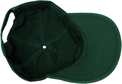 Glory Max 100% Cotton Baseball Cap Classic Plain Low Profile Golf Dad Hat Buckle Adjustable