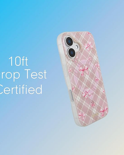 Sonix Case for iPhone 16 | Compatible with MagSafe | 10ft Drop Tested | Clueless Pink