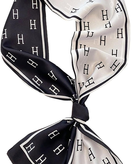 Dailyacc Hair Scarf for Women Fashion Silky Satin Headscarf Wrap Breathable Lightweight Neck Scarves For Handbag