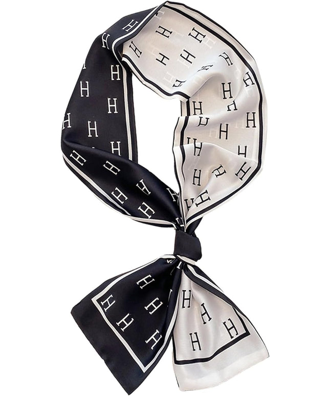 Dailyacc Hair Scarf for Women Fashion Silky Satin Headscarf Wrap Breathable Lightweight Neck Scarves For Handbag