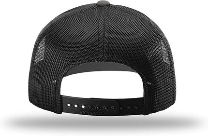 Richardson 112 Classic Six-Panel Adjustable Snapback Trucker Cap | Bulk Packs Available