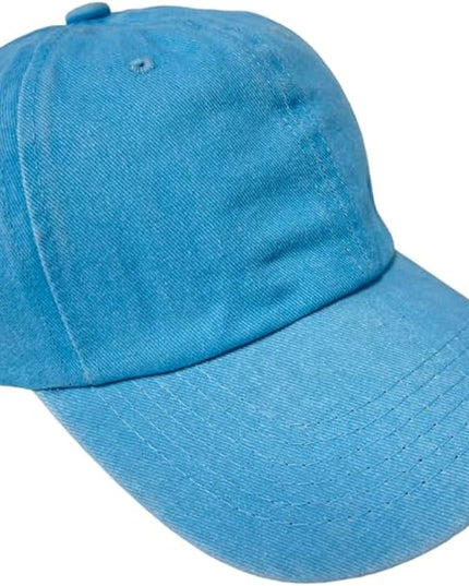 Roytrense Unisex 100% Cotton Washed Low Profile Dad Hat - Adjustable Baseball Cap for Outdoor Activities