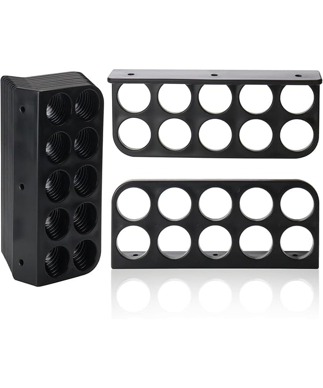 12Pack Cable Chase Wire Bracket,Cable Chase Bracket Support Organizer for NMB,Wire Stackers Keep Electrical Cord Tidy Clean&Save Time Space Labor,1" with 10-Hole Design