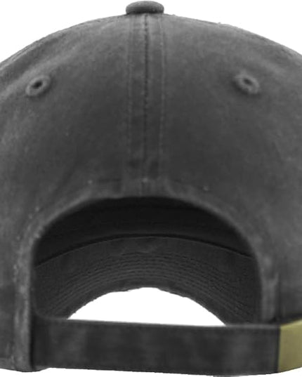 KBETHOS Vintage Washed Distressed Cotton Dad Hat Baseball Cap Adjustable Polo Trucker Unisex Style Headwear