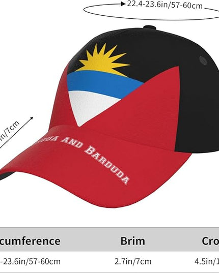 Cute Flag Hats Adjustable Baseball Snapback Hat Caps Trucker for Men Women