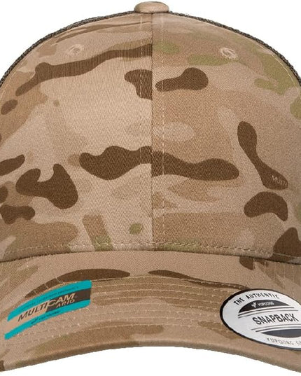 Yupoong Classic Premium Mesh 6 Panel Retro Trucker Cap | Mid Profile Snapback | OSFA | Bulk Pack Available