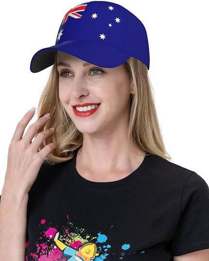 Cute Flag Baseball Cap Hats for Women Men Trucker Hat Patriotic Adjustable Snapback Ball Cap Hat