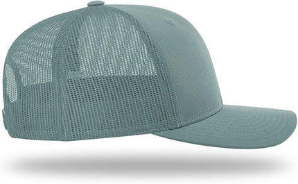Richardson 112 Trucker Hat - Premium Adjustable Snapback Hat - Structured Six Panel Richardson Blank Caps