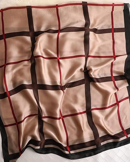 Fashion Scarves Scarf 100% Silk Feeling Scarf Silk Like Scarves Long Lightweight Sunscreen Shawls for Women