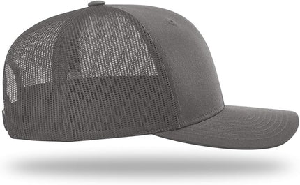 Richardson 112 Trucker Hat - Premium Adjustable Snapback Hat - Structured Six Panel Richardson Blank Caps