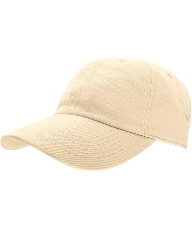 Gelante Baseball Cap Dad Hat 100% Cotton Polo Style Plain Blank Adjustable Size.