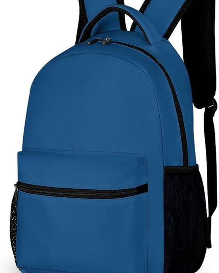 Fashion Classic Blue Backpack Lightweight Large Capacity Laptop Daybag for Travel Work