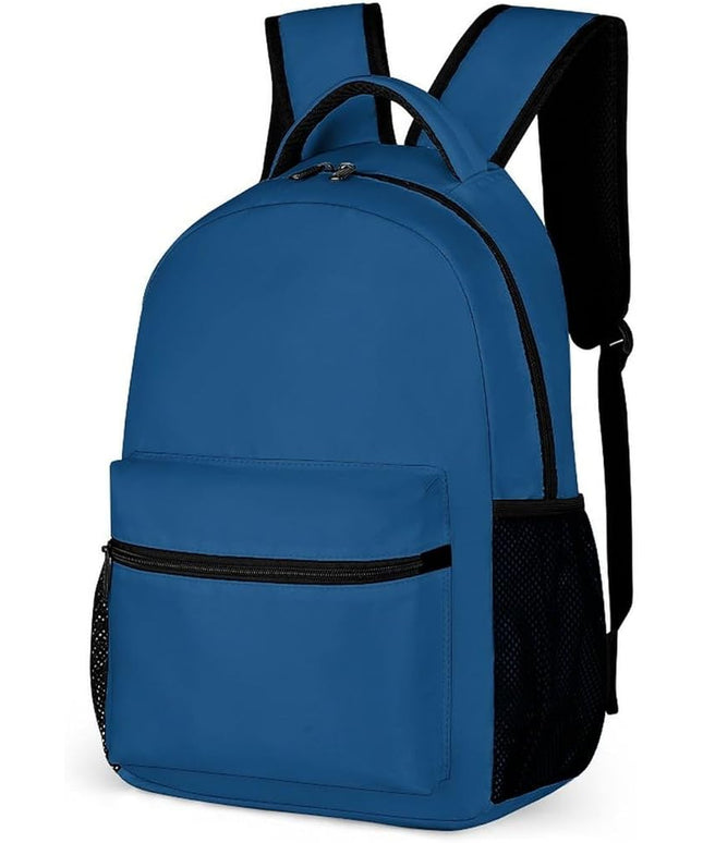 Fashion Classic Blue Backpack Lightweight Large Capacity Laptop Daybag for Travel Work