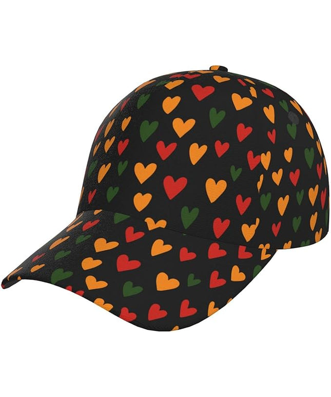 African Ethnic Tribal Style Baseball Cap for Men Women, Fashion Adjustable African Hat Casual Trucker Hats Sun Caps