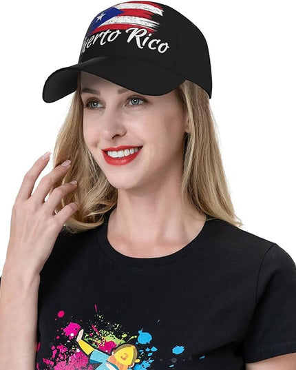 Cute Flag Baseball Cap Hats for Women Men Trucker Hat Patriotic Adjustable Snapback Ball Cap Hat