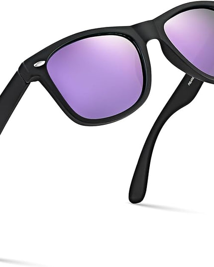 Retro Rewind Polarized Sunglasses for Men and Women - UV Protection Classic Sun Glasses