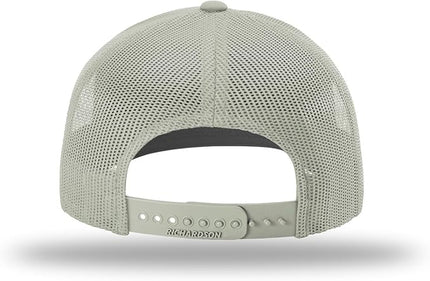 Richardson 112 Trucker Hat - Premium Adjustable Snapback Hat - Structured Six Panel Richardson Blank Caps