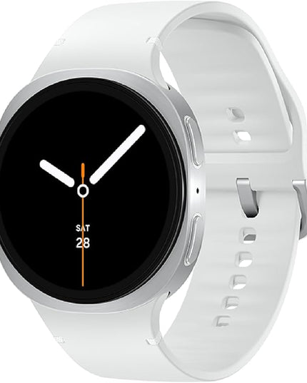 Samsung Galaxy Watch 8 (2025) 44mm Bluetooth Smartwatch, Cushion Design, Fitness Tracker, Sleep Coaching, Running Coach, Energy Score, Heart Rate Tracking, Silver [US Version, 2 Yr Warranty]