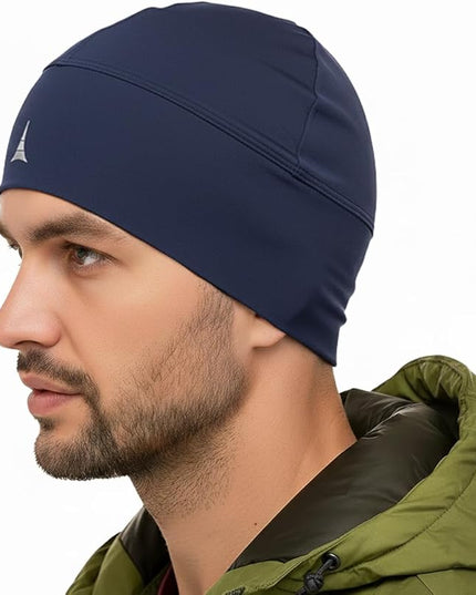 Helmet Liner Sweat Wicking Skull Cap Beanie. Ultimate Performance Moisture Wicking. Fits Under Helmets