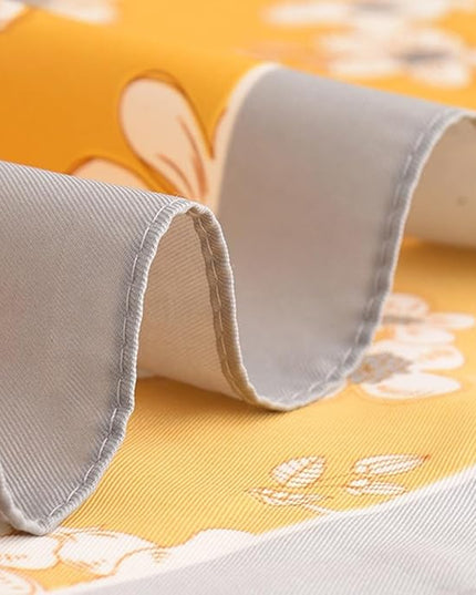 Julunar Silk Like Head Scarf for Women - Satin Large Hair Scarves - 35" Square Silk Hair Wrap for Sleeping with Gift Packed