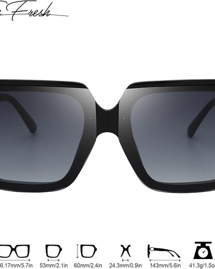 The Fresh Classic Crystal Elegant Women Beauty Design Sunglasses Gift Box