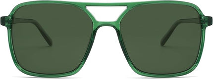SOJOS Trendy Vintage Aviator Square Sunglasses For Womens Mens Retro 70s UV400 Women Sun Glasses SJ2327