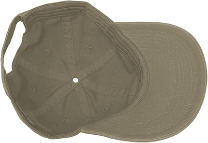 Glory Max 100% Cotton Baseball Cap Classic Plain Low Profile Golf Dad Hat Buckle Adjustable