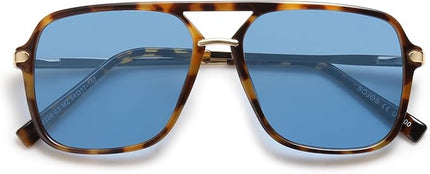 SOJOS Sunglasses for Women & Men, Square, Retro, Polarized Lens, Trendy Aviator, 90s Shades