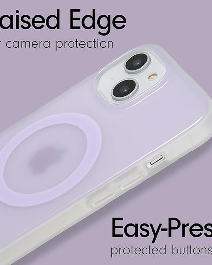 Sonix Protective Phone Case for iPhone 15, 14, 13 | Compatible with Magsafe | 10ft Drop Tested | Jelly Lavender