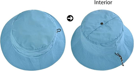 FEICUI Men Women Outdoor Bucket Hat Quick Dry Packable UV Protection Boonie Sun Hat