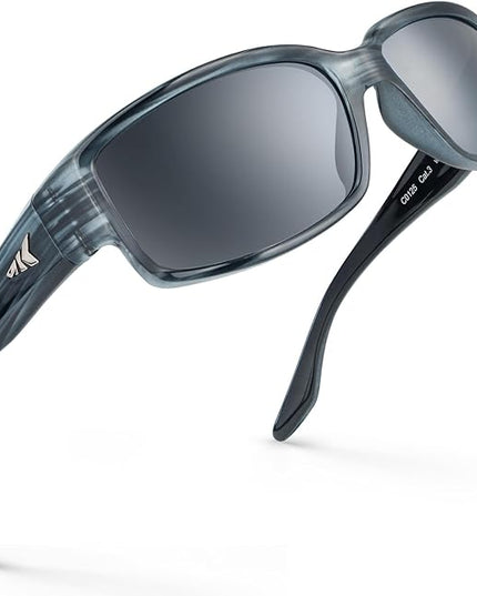 KastKing Skidaway Polarized Sport Sunglasses for Men and Women,Ideal for Driving Fishing Cycling and Running,UV Protection