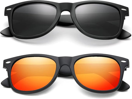 Polarized Sunglasses Womens Men - Sun glasses Fashion Trendy Driving Fishing UV Blocking UV400 Protection
