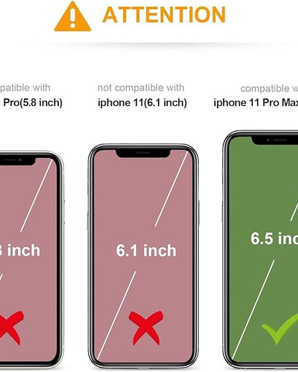 KIHUWEY Compatible with iPhone 11 Pro Max Case Wallet with Credit Card Holder, Premium Leather Magnetic Clasp Kickstand Heavy Duty Protective Cover for iPhone 11 Pro Max 6.7 Inch(Gray)
