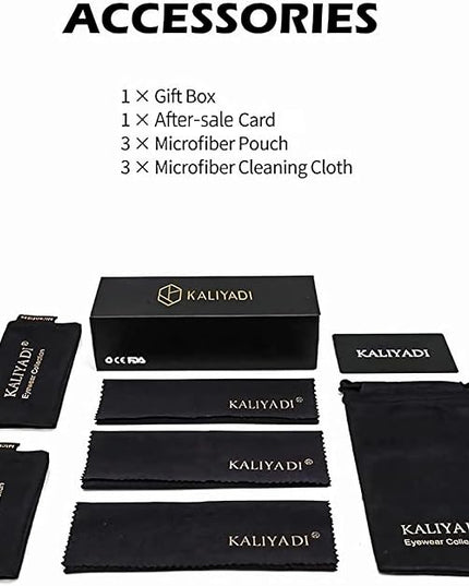 KALIYADI Classic Aviator Sunglasses for Men Women Driving Sun glasses Polarized Lens UV Blocking