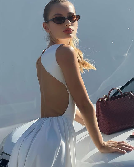Retro Oval Sunglasses for Women 2026 90s Small Chic Cat Eye Sun Glasses Sunnies Lightweight Shades