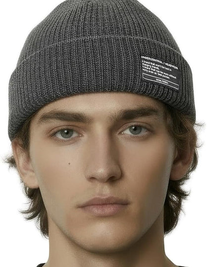 UNDERCONTROL Winter Trawler Fisherman Beanie Men Women Unisex Stylish Plain Docker Skull Hat Roll up Watch Cap Color Pack