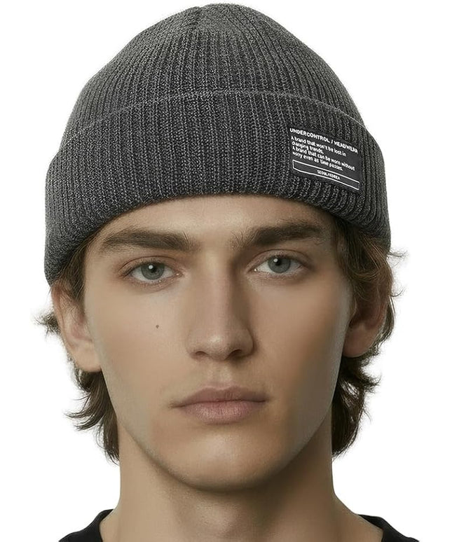 UNDERCONTROL Winter Trawler Fisherman Beanie Men Women Unisex Stylish Plain Docker Skull Hat Roll up Watch Cap Color Pack