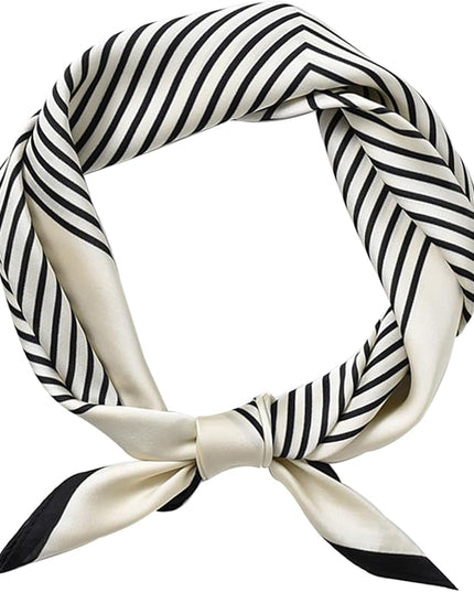 Dailyacc Hair Bandanas Scarf For Women Lightweight Fashion Neck Silk Satin Head Scarves For Sleeping Handbags Scarf