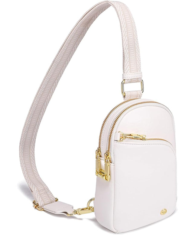 INICAT RFID Blocking Sling Bag Anti Theft Crossbody Bags Women Valentine's Day Gifts Travel Purses Vegan Leather