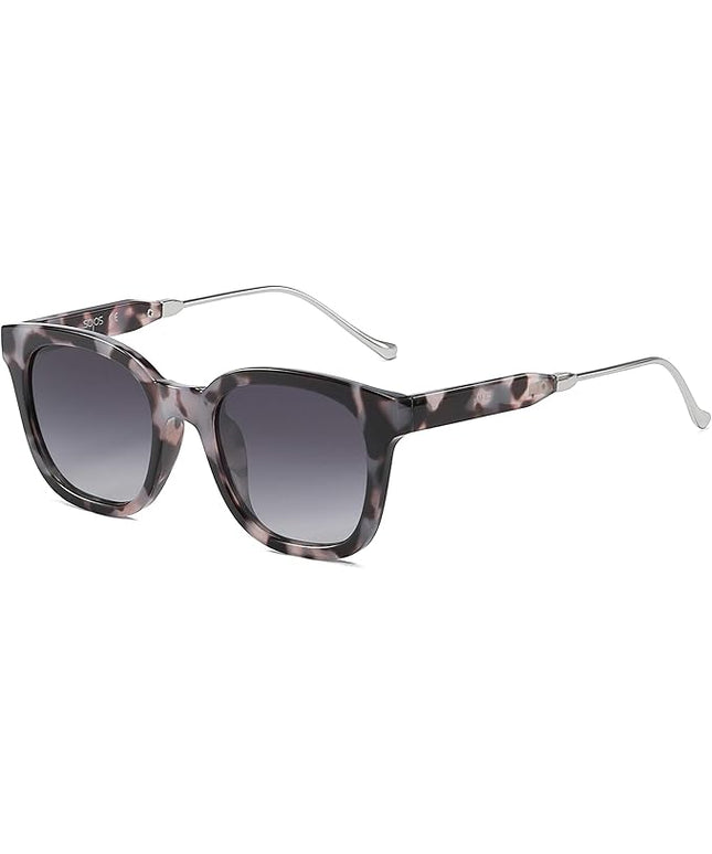 SOJOS Classic Square Polarized Sunglasses Womens Mens Retro Trendy UV400 Sunnies SJ2050