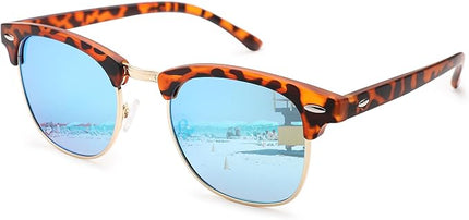 Pro Acme Semi-Rimless Polarized Sunglasses UV 400 Protection for Women Men